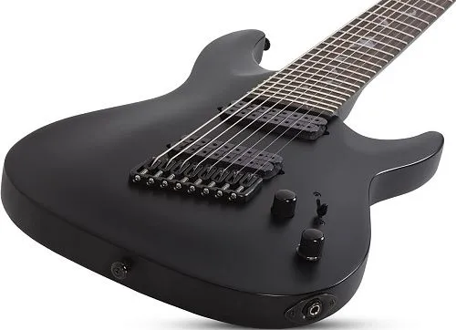 Schecter Damien-8 MS SBK Электрогитара.