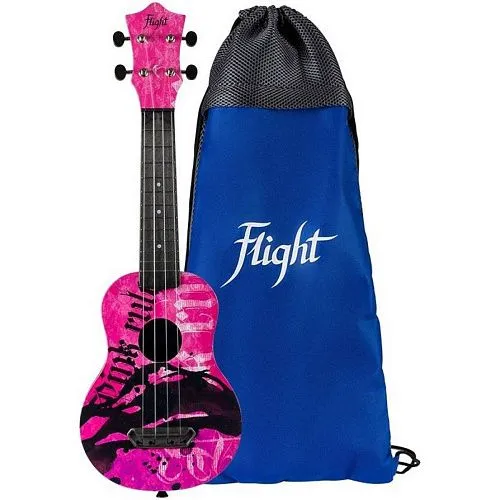 Flight Ultra S-40 Pink Rules Укулеле.