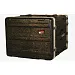 Gator GR-8L Кейс рэковый на 8U пластиковый. Стальные рельсы, глубина 19". Вес 7,7 кг.-0