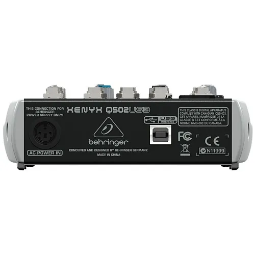 Behringer Q502USB Микшерный пульт.