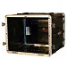 Gator GR-8L Кейс рэковый на 8U пластиковый. Стальные рельсы, глубина 19". Вес 7,7 кг.-1