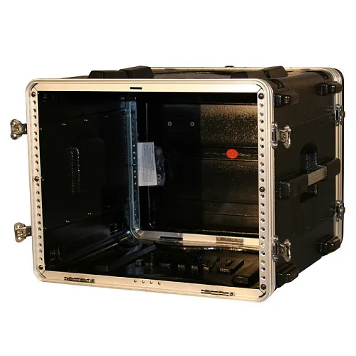 Gator GR-8L Кейс рэковый на 8U пластиковый. Стальные рельсы, глубина 19". Вес 7,7 кг.