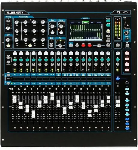 Allen & Heath QU-16 Цифровой 16-ти канальный микшерный пульт.