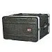 Gator GR-6L Рэковый кейс на 6U, стальные рельсы, глубина 19", вес 6.34 кг, пластик.-0