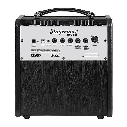 Nux AC-60 Stageman II Комбоусилитель для акустической гитары.