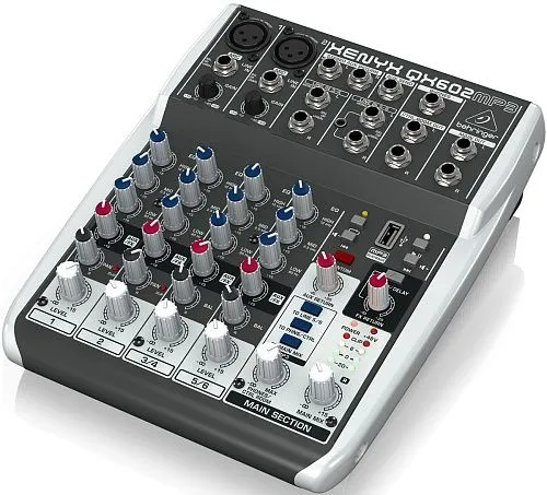 Behringer QX602MP3 Микшерный пульт.